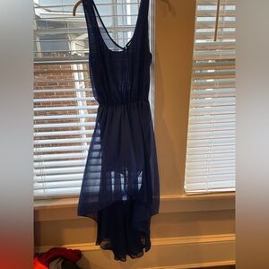 Sparkle and Fade High Low Dress
